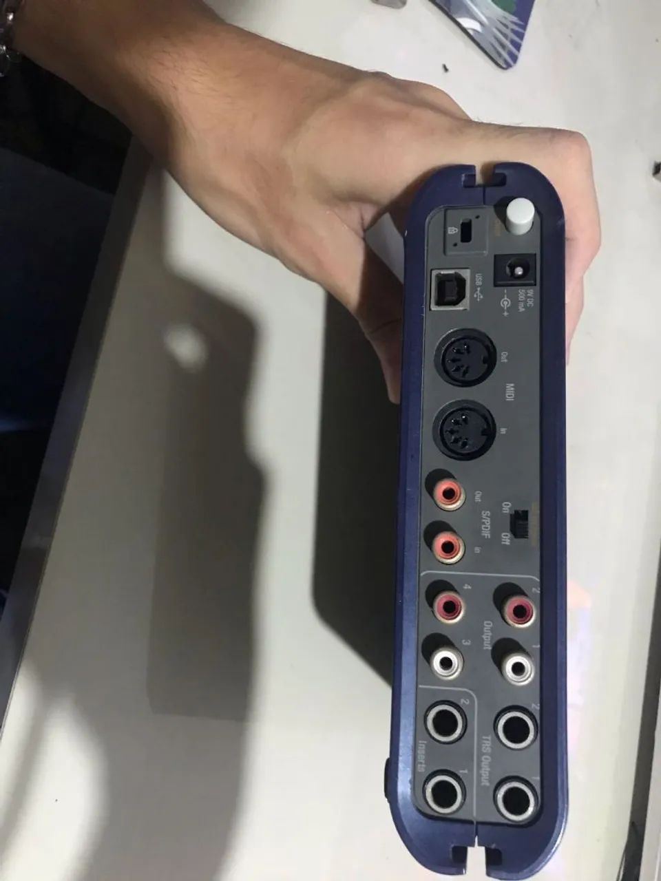 Interface de Áudio M-Audio Fast Track - Foto 3