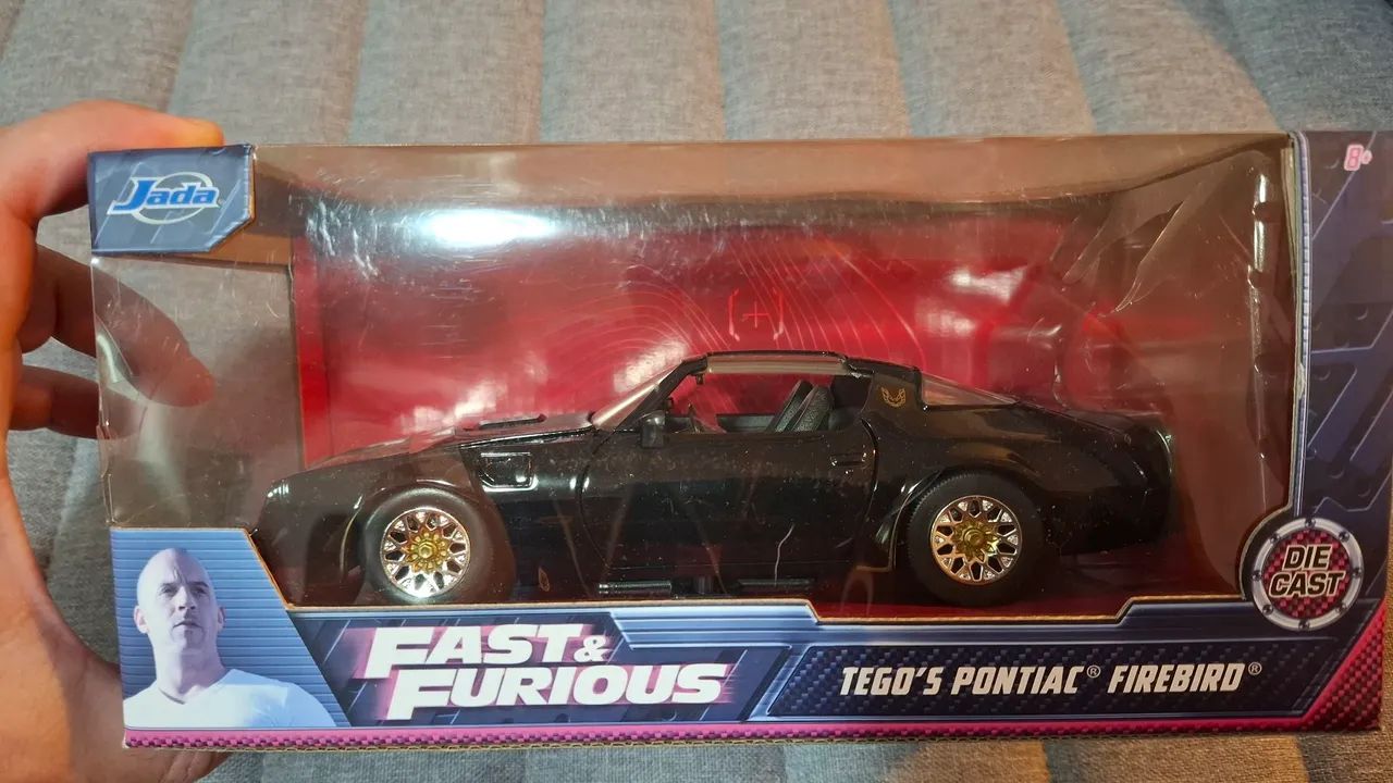 Carrinho Fast & Furious Tego's Pontiac Firebird Die Cast
