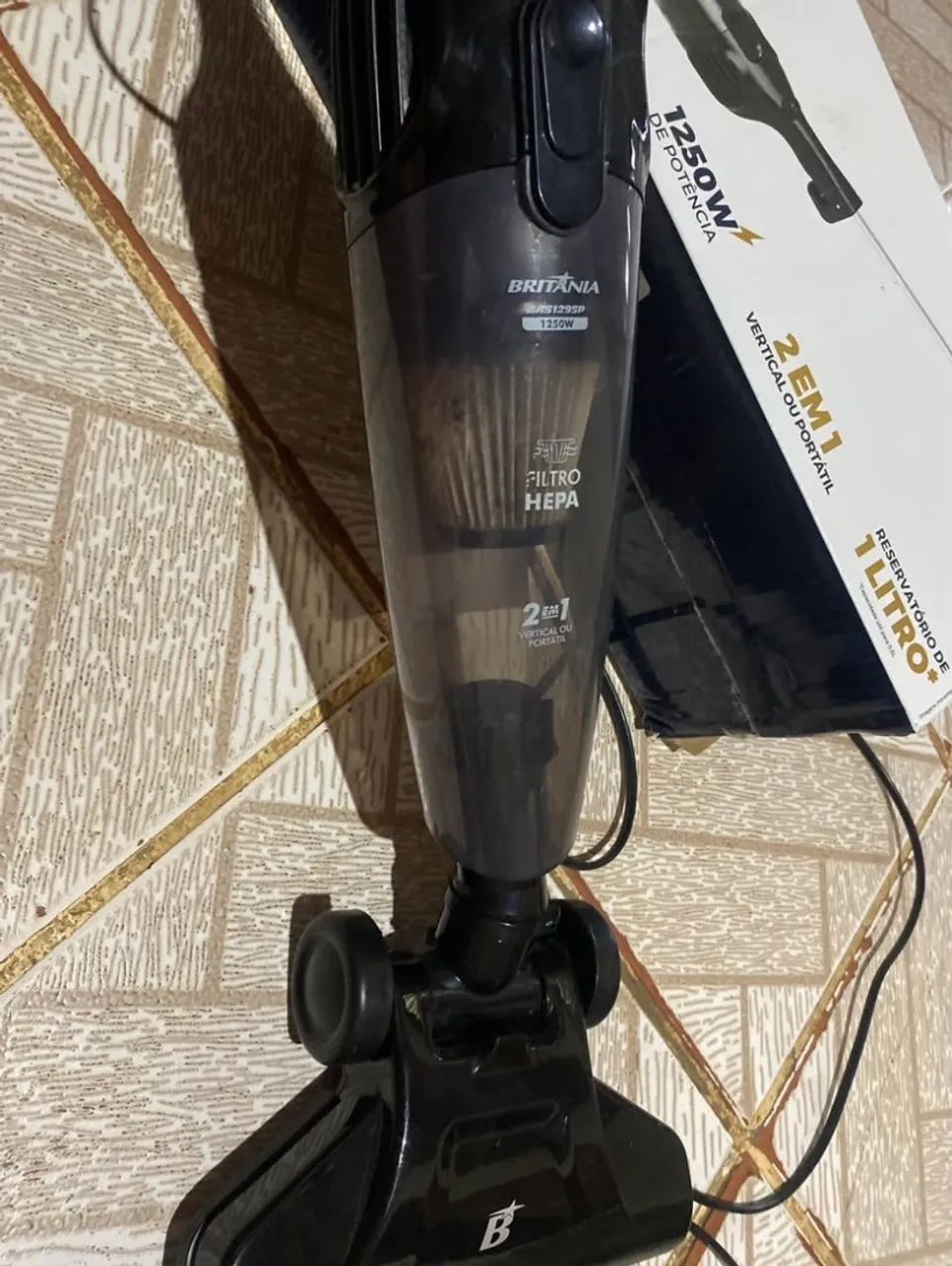 Vendo aspirador de pó seminovo - Foto 3