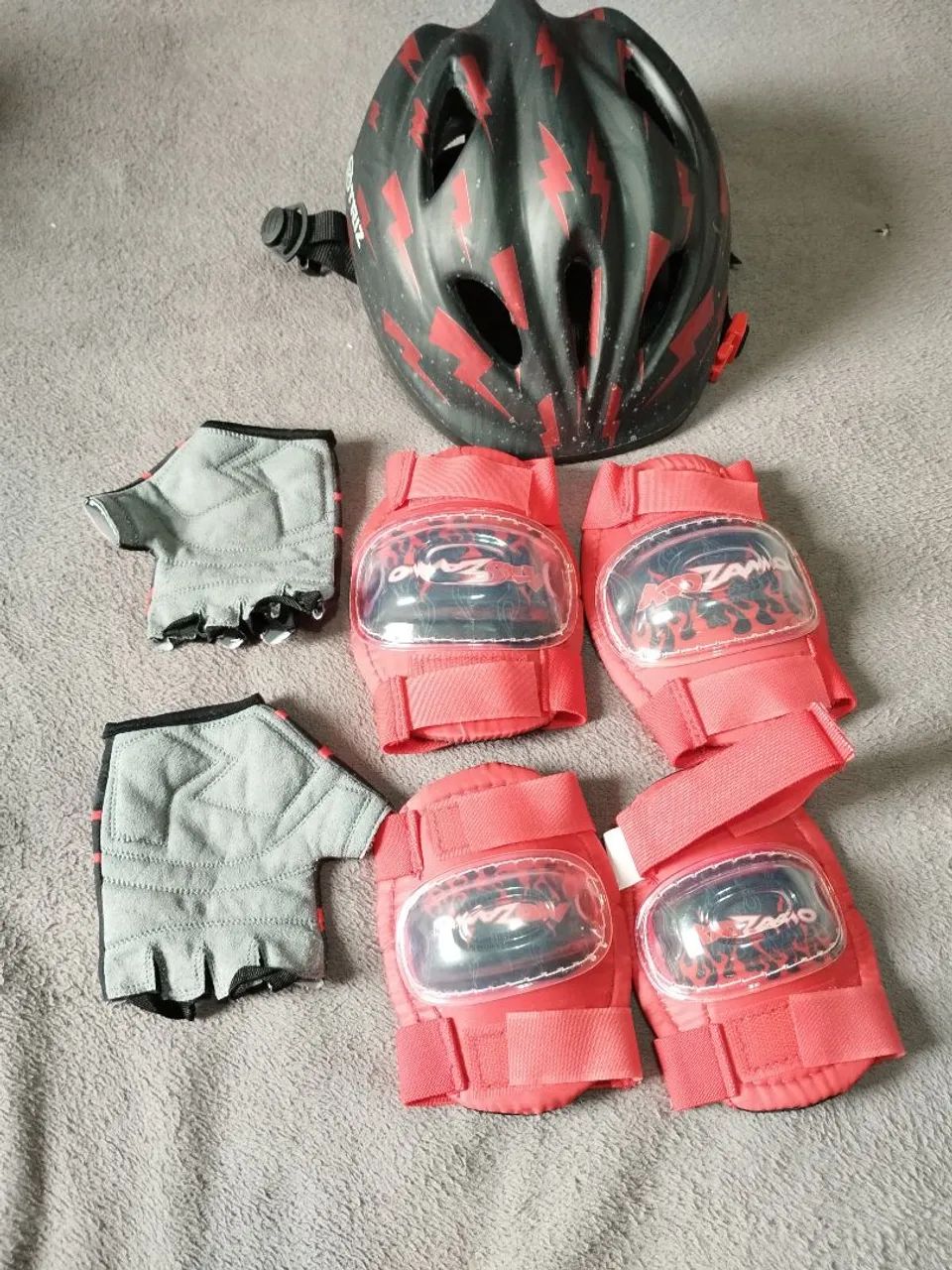 Kit de proteção infantil para ciclismo - Foto 3