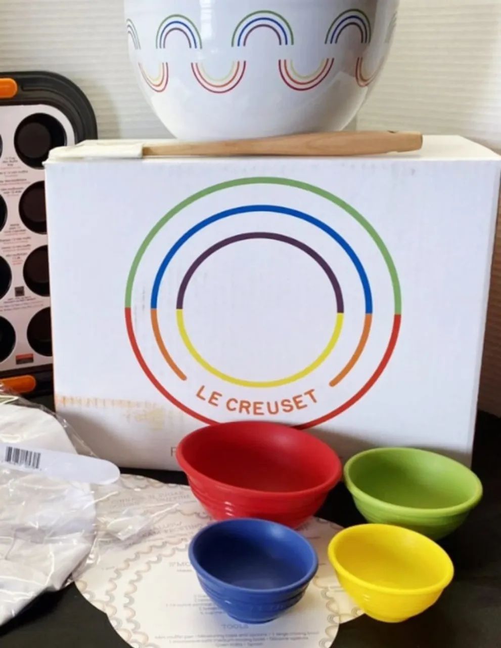 Set Bowls Medidores Silicone Le Creuset - Foto 4