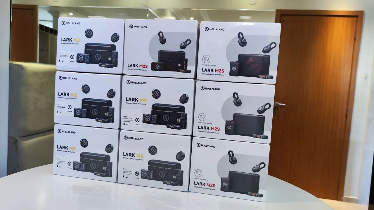 Microfone Sem Fio Hollyland Lark M2S - Completo