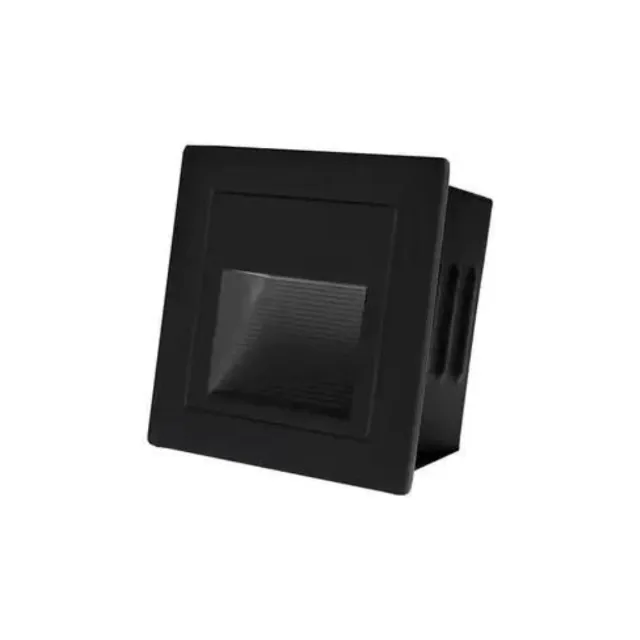 Arandela LED de Embutir - Preto - Luminatti