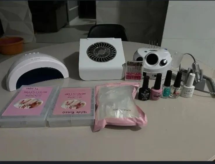 Kit Nail Designer completo para unhas impecáveis