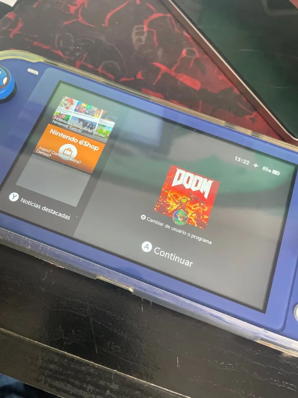 Troco nintendo switch lite desbloqueado 