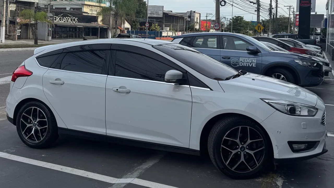 Ford Focus Titanium 2016 Top de Linha - Impecável!