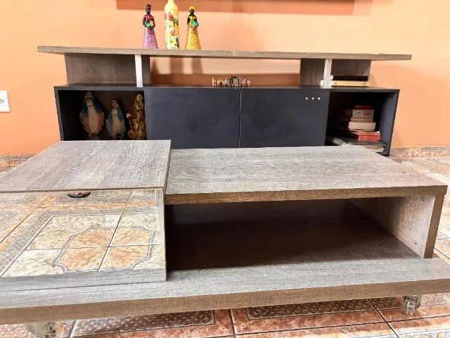 Conjunto Rack com mesa de centro para sala  - Foto 5