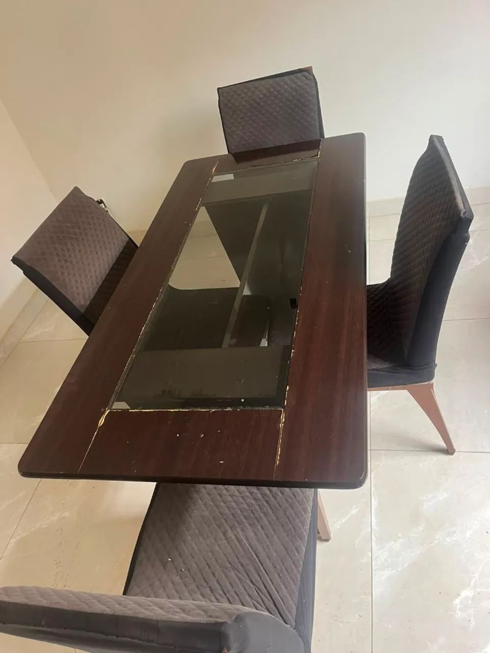 Mesa de jantar 4 cadeiras - Foto 2