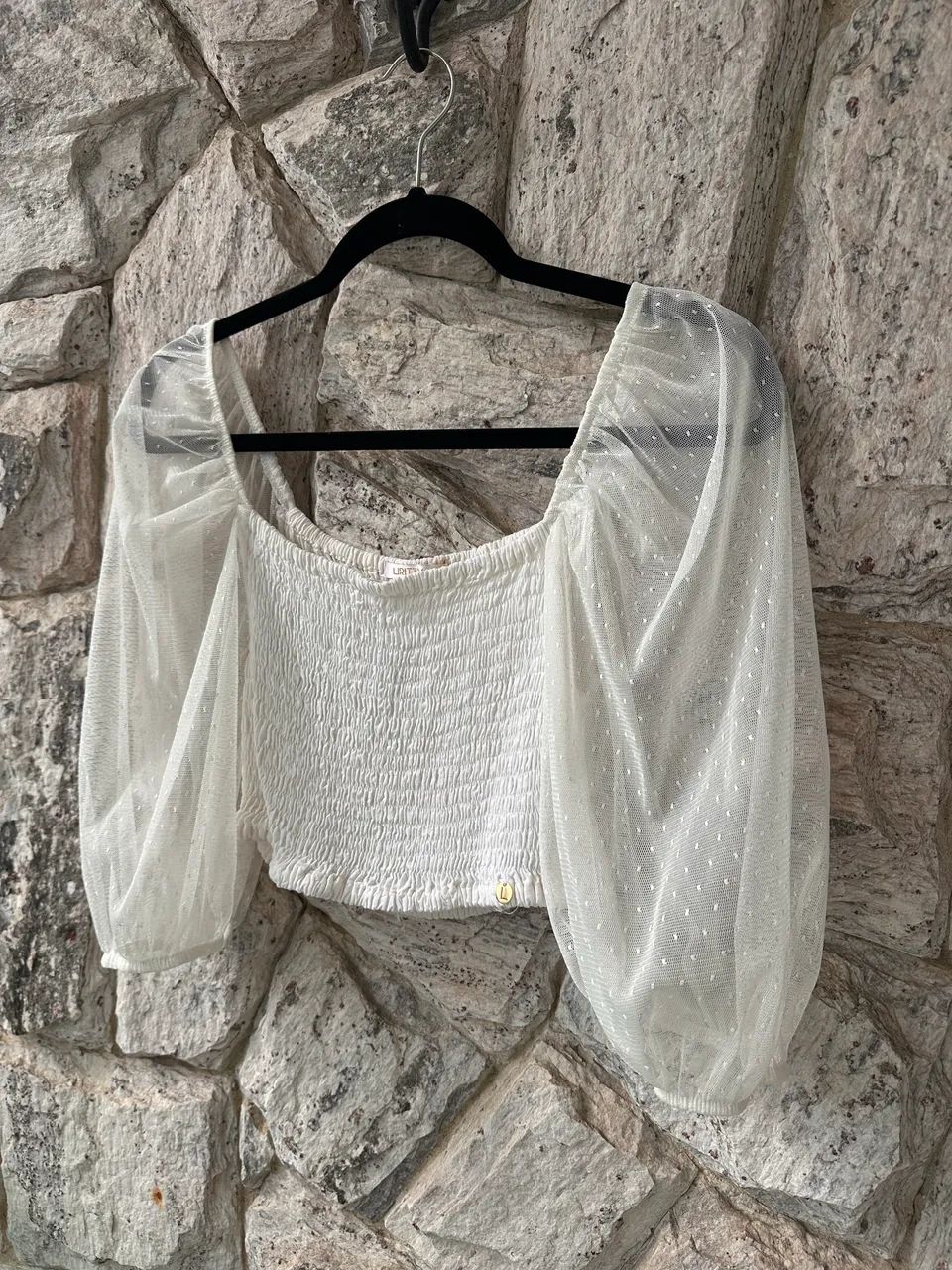 Cropped branco da Loja Liritty - Foto 5