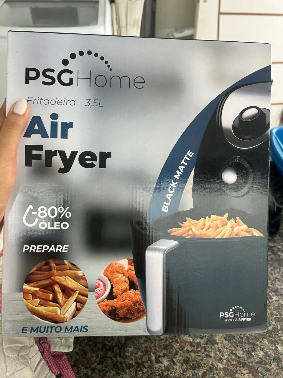 Air fryer nova com nota 