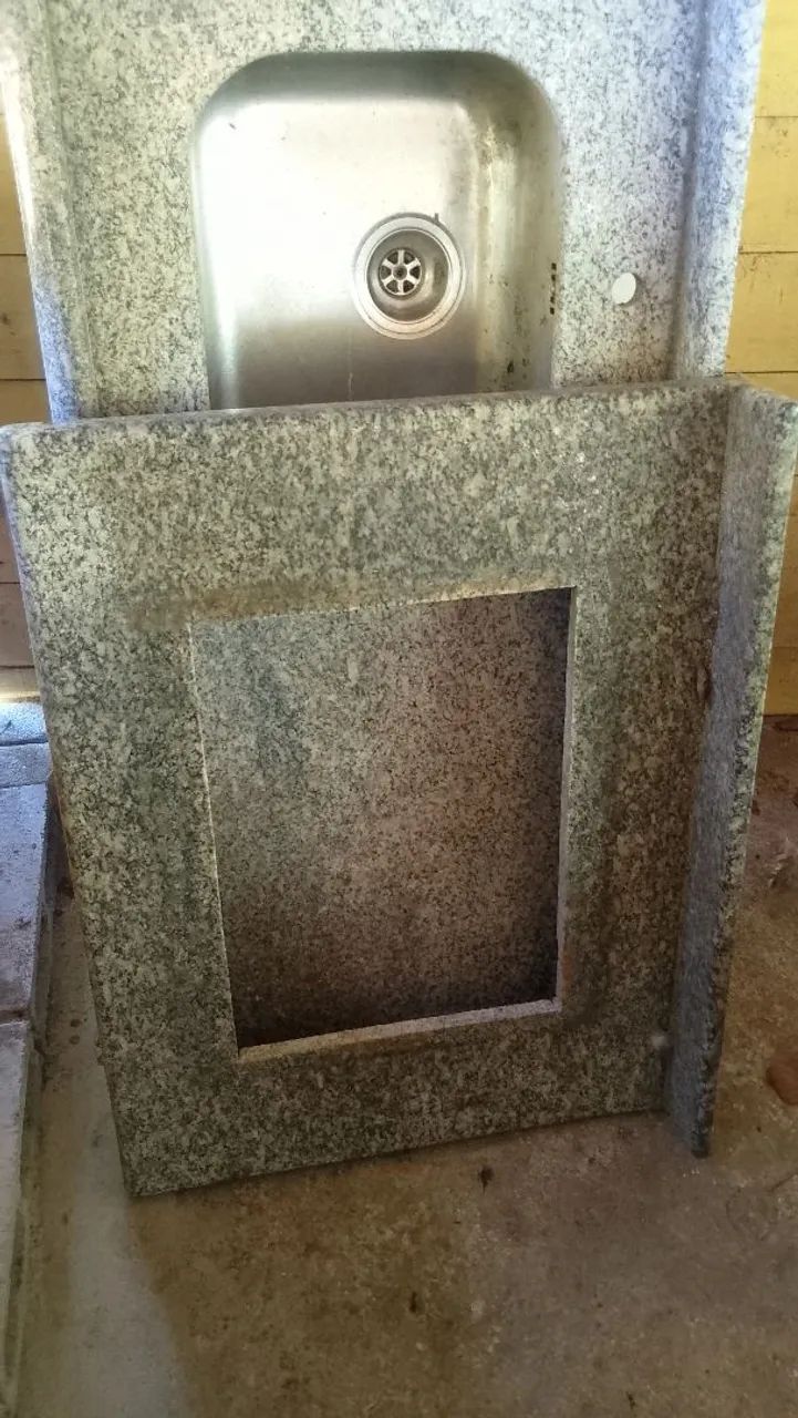 Bancada de pedra para Cooktop 
