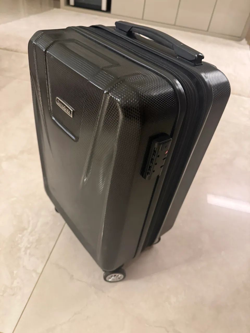 Mala Samsonite Derby Preta Seminova Pouco Uso
