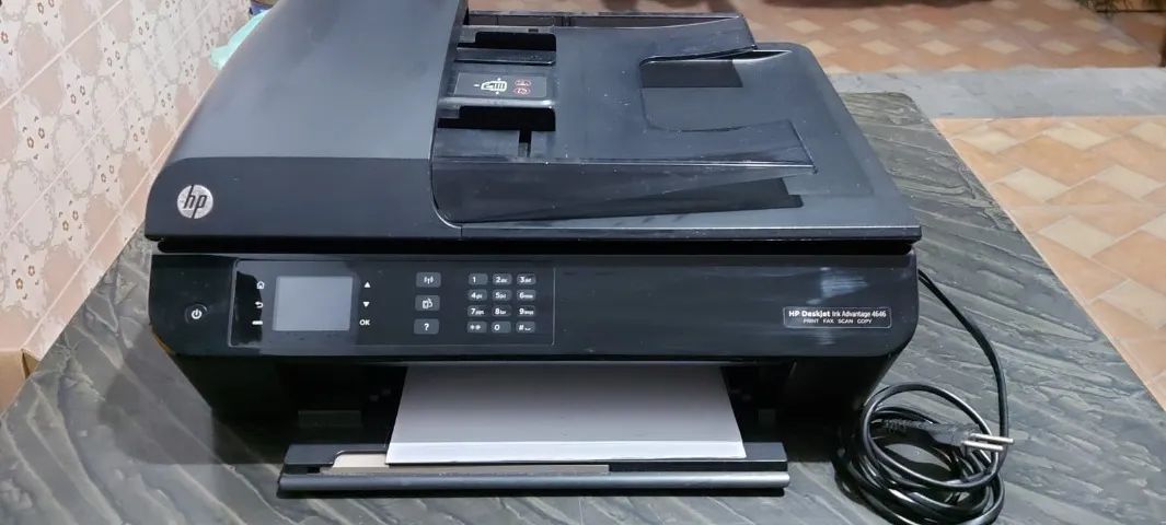 Impressora multifuncional hp 4646 com cartuchos carregados - Foto 3
