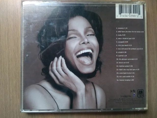 Janet Jackson CD Design of a decade - Foto 2
