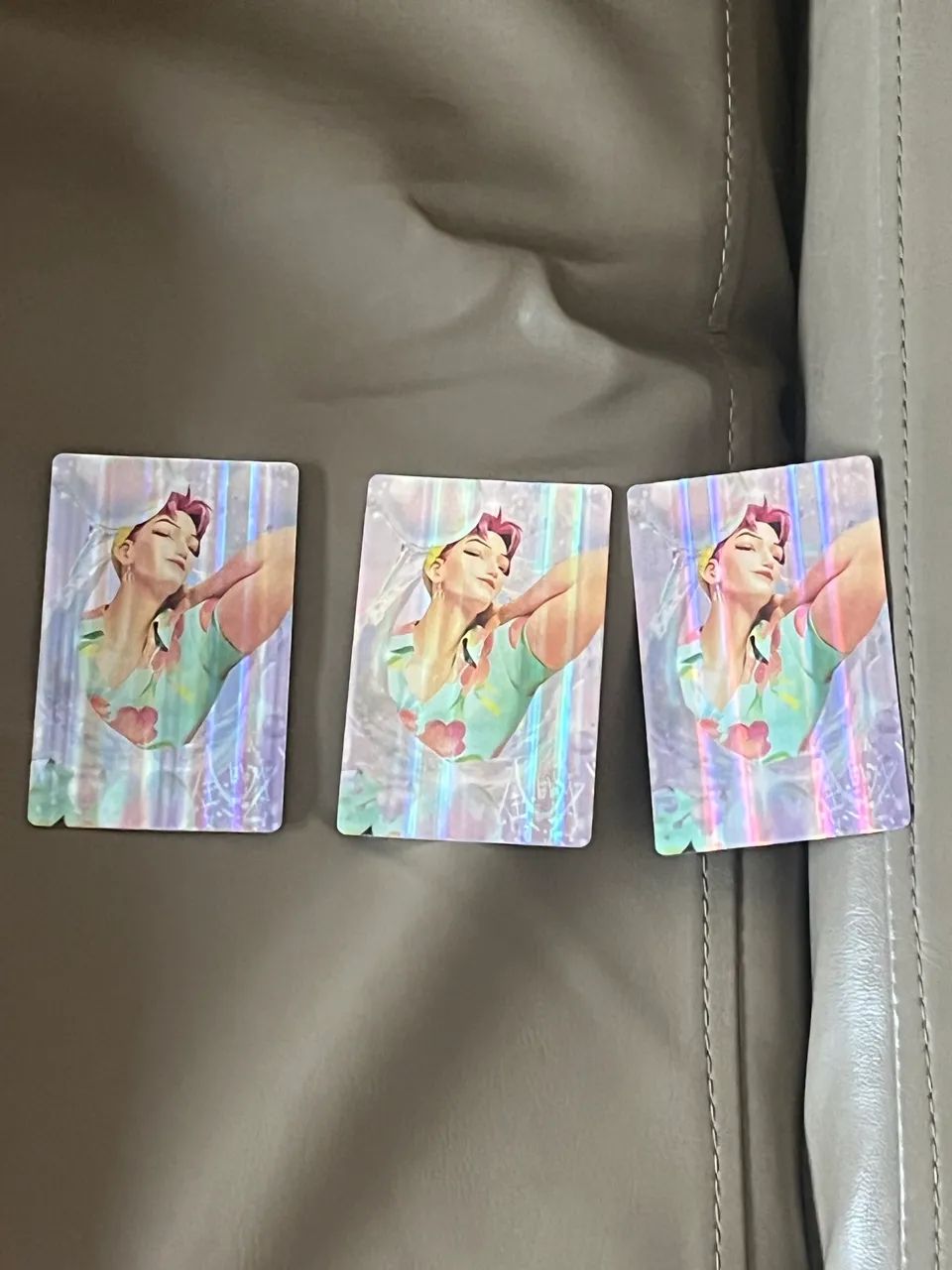 Photocards guerreiras do Kpop