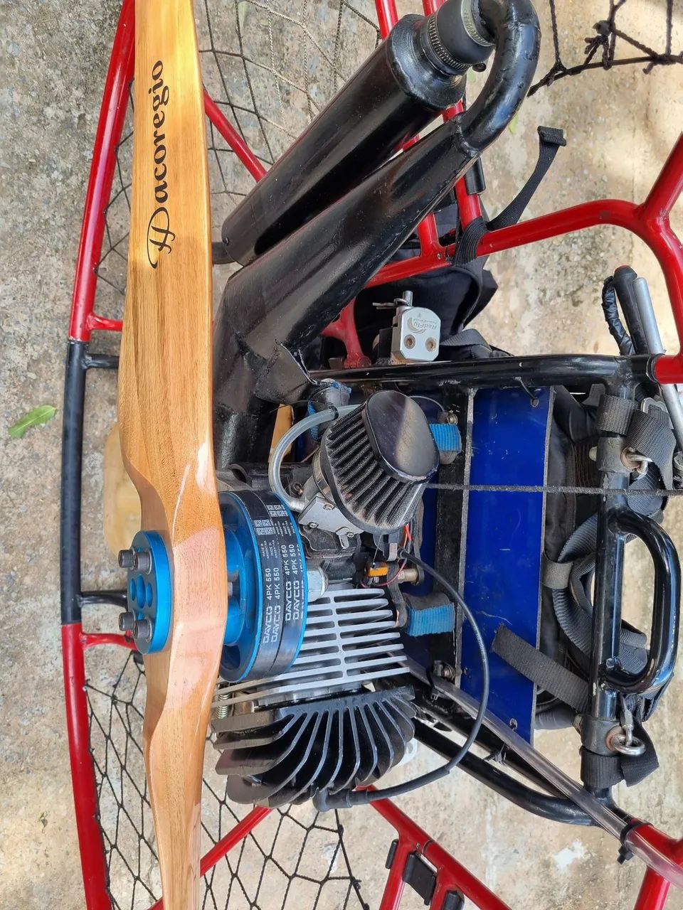 Paramotor parilla 125cc  - Foto 4