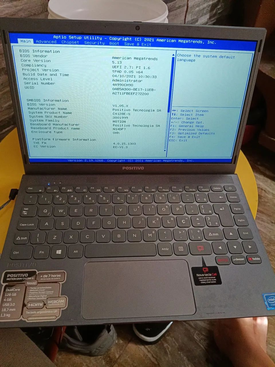 Notebook para atualizar windows - Foto 5