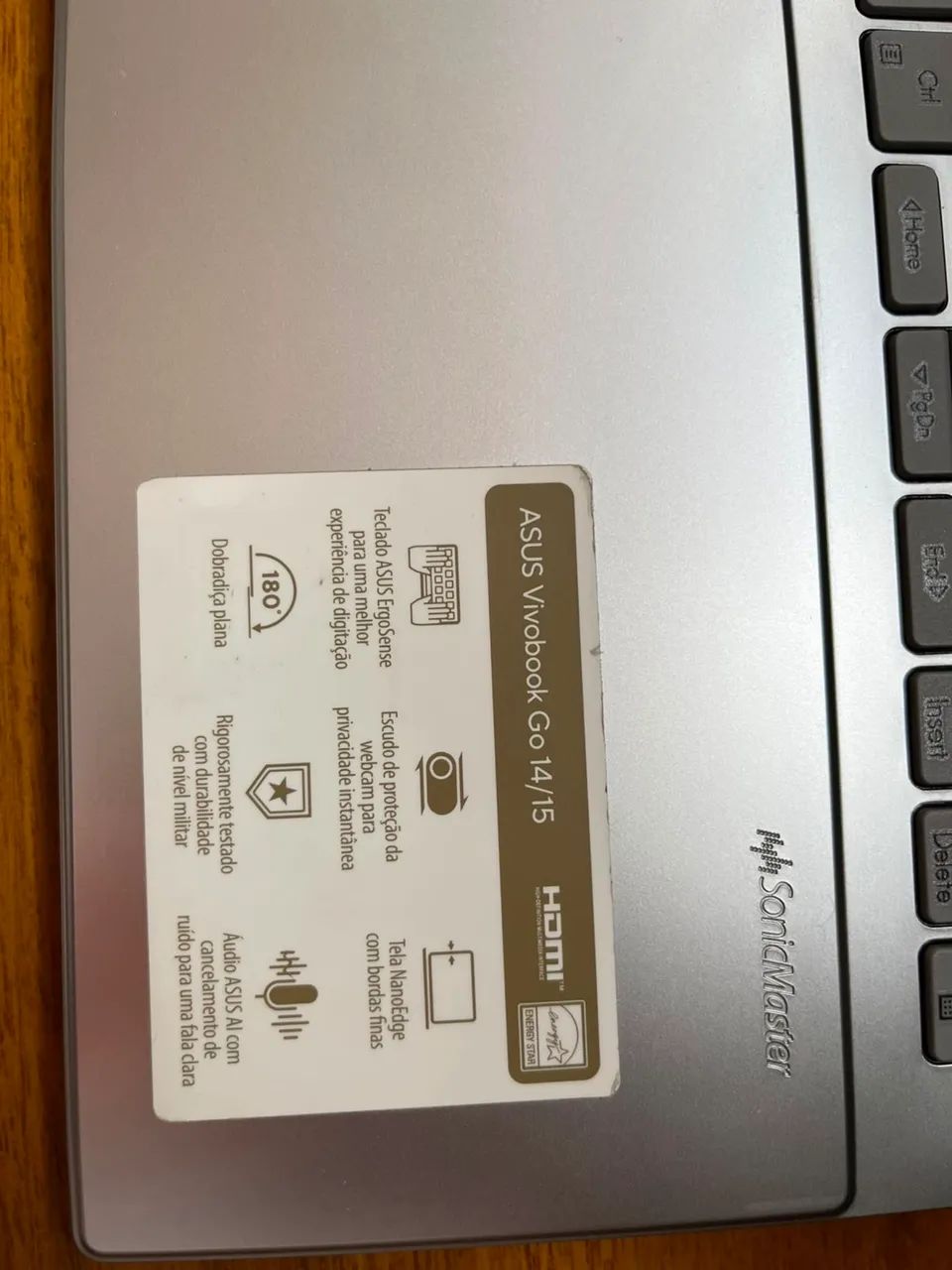 Vende-se Notebook Asus Vivobook Go 15 - Foto 5