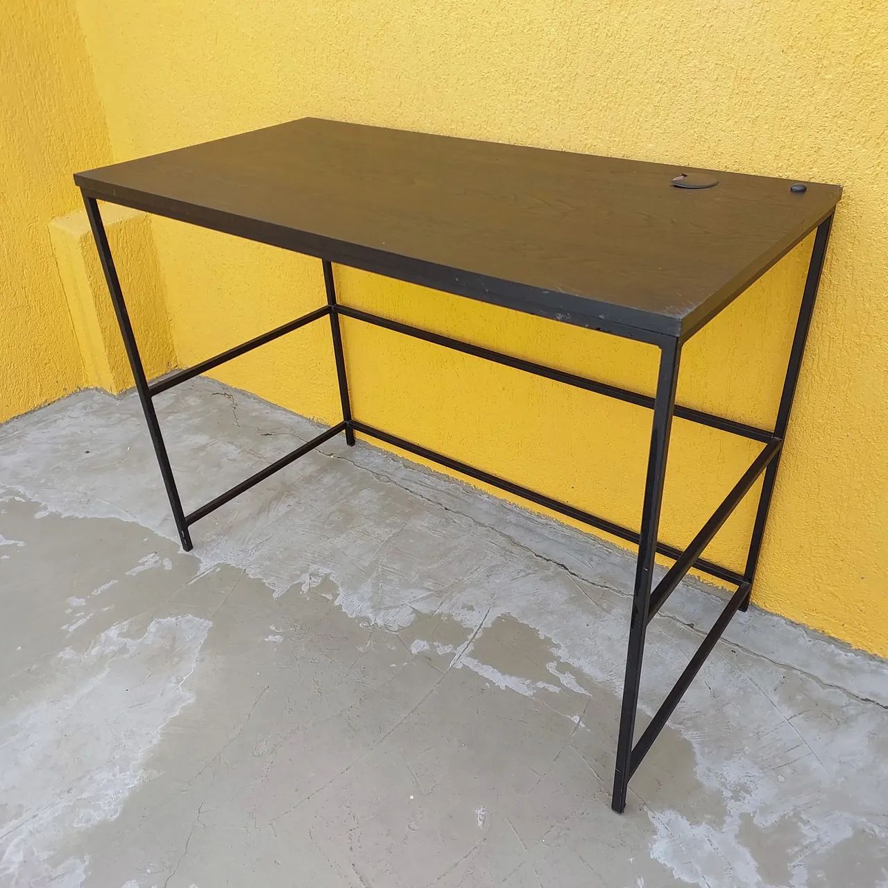 Mesa escritório preta - Foto 2