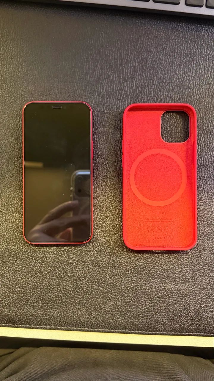 iPhone 12 mini 64 GB - Vermelho (PRODUCT RED) - Celulares e
