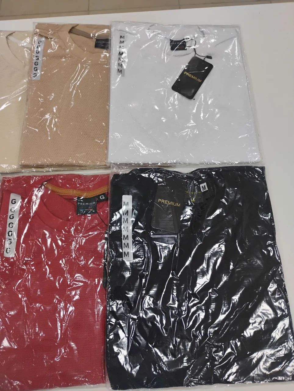 Camisa texturizada básica no atacado  - Foto 3