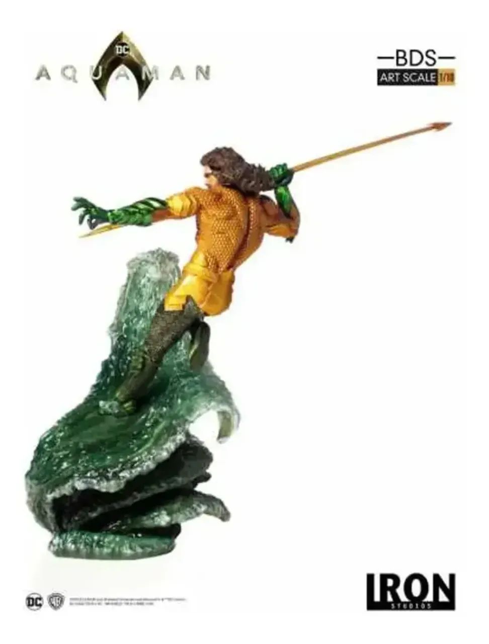 Estatua Aquaman BDS Art Escale 1:10 Iron Studios  - Foto 3