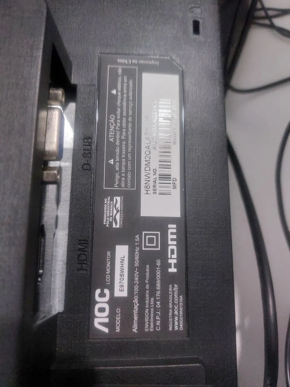 Monitor AOC 18.5 Led - Foto 4