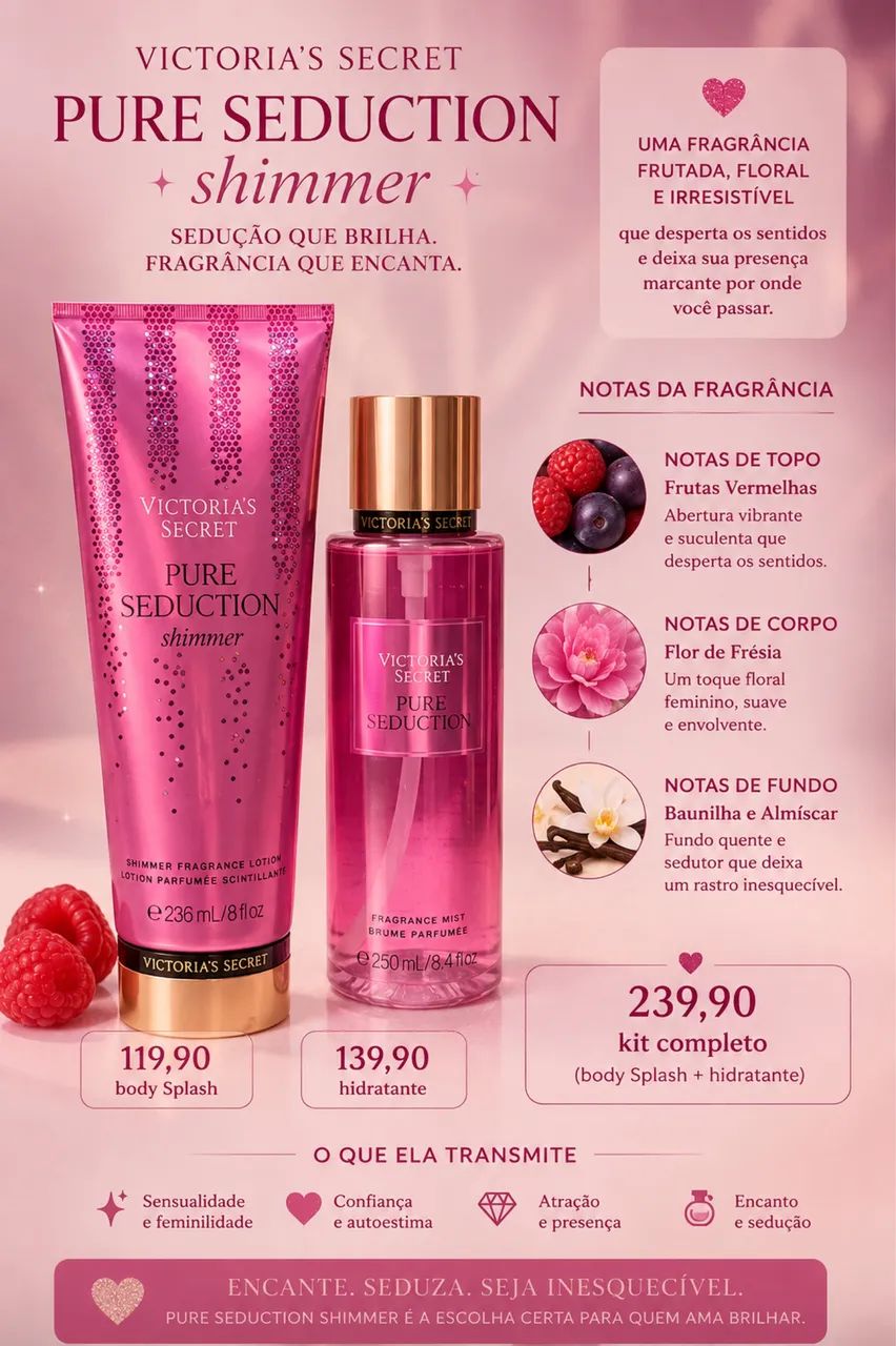 Victoria?s Secret Body splash, Hidratante  - Foto 2