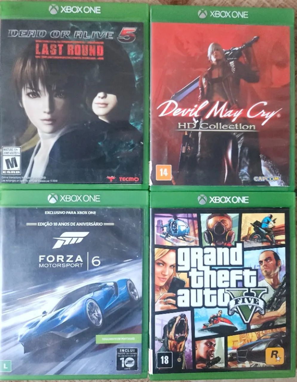 Jogos Originais Para Microsoft Xbox ONE & Séries FAT / S / X Mídia