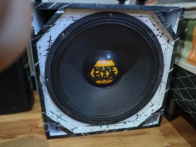 Caixa Full Trap 18" com Bomber Paredão 5k novo - Foto 3