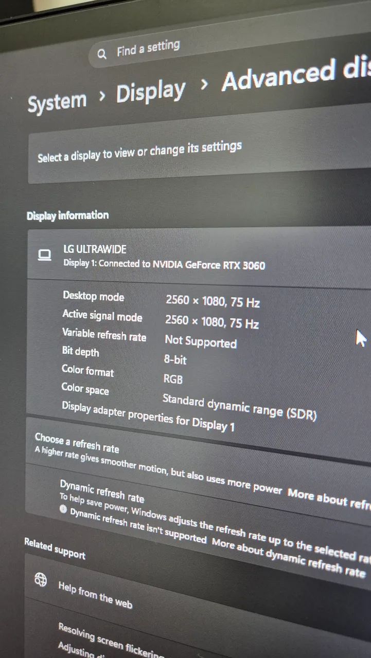 Monitor LG Ultrawide 25" 75Hz - Foto 5