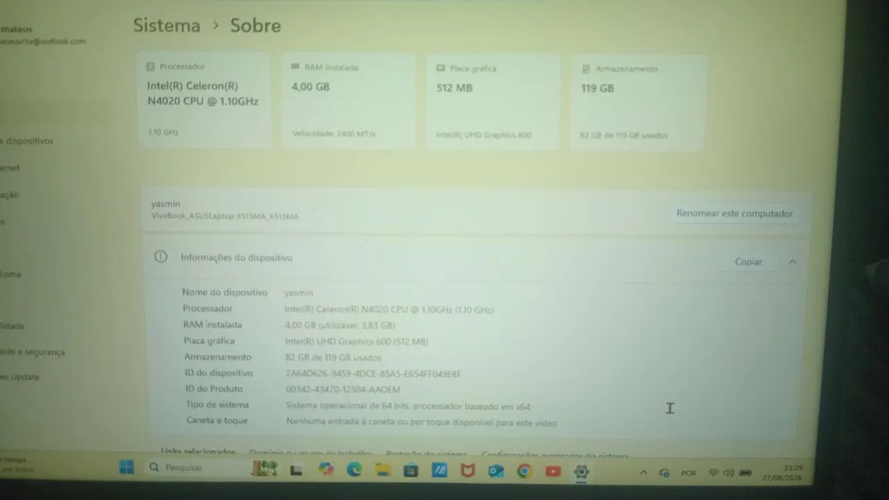 Notebook asus - Foto 3