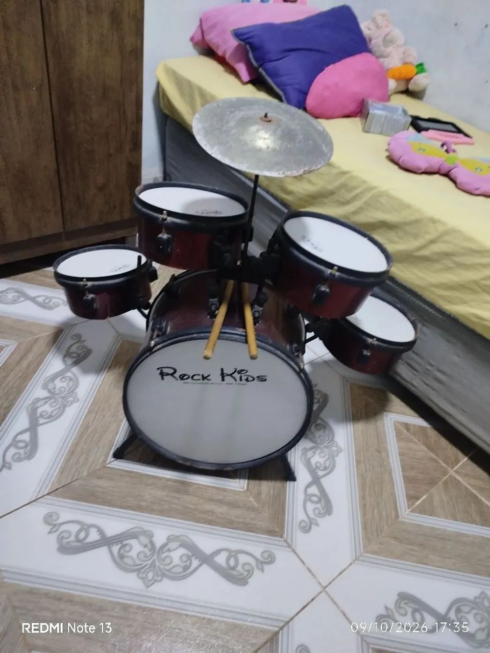 Bateria infantil 