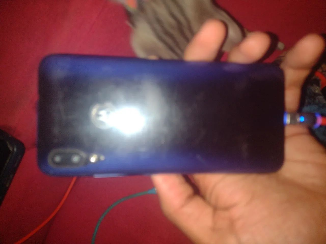 Vendo celular moto E 6 plus Funcionando  - Foto 2
