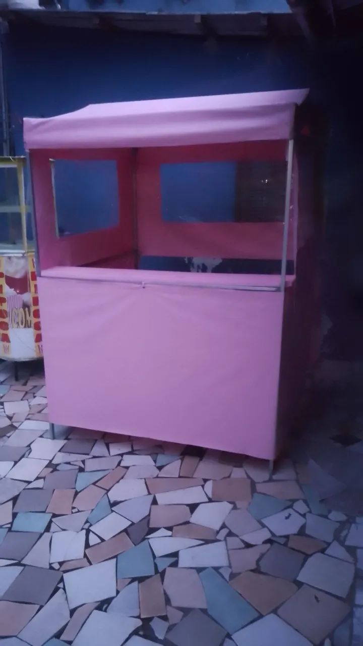 Tendas barracas mesas 