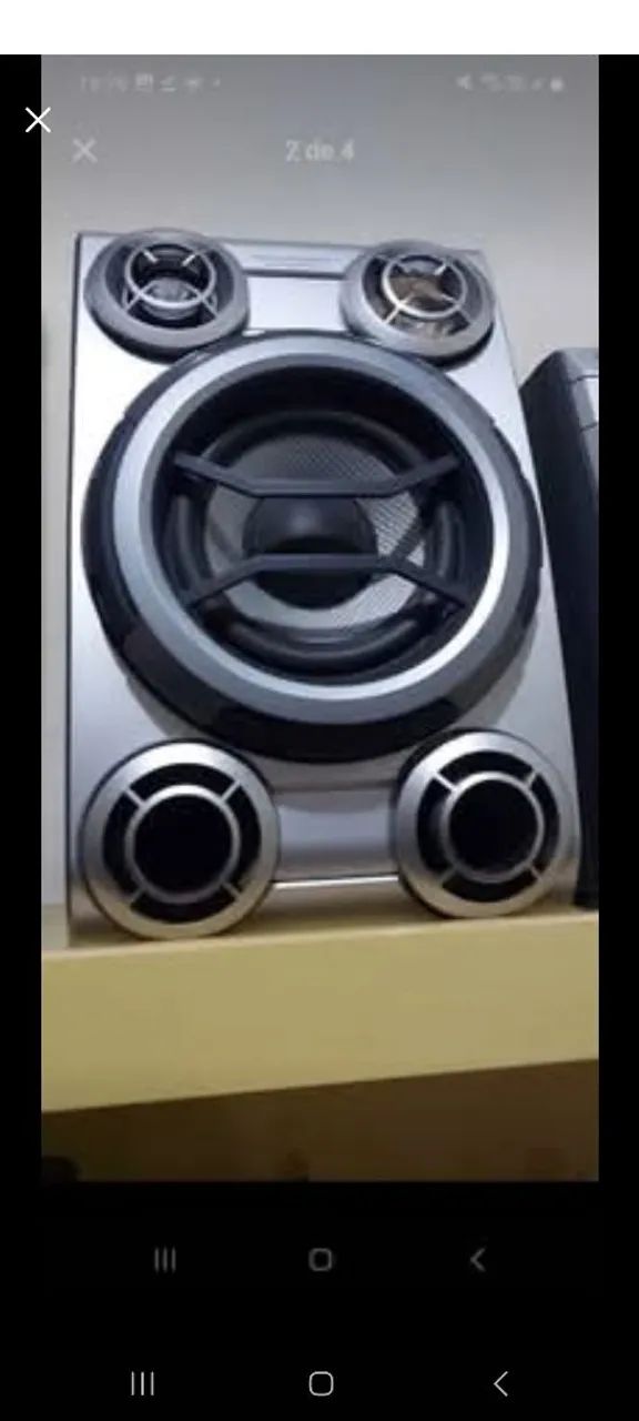 Micro System Philips FW-M922 500w super conservado e funcionando perfeitamente  - Foto 4