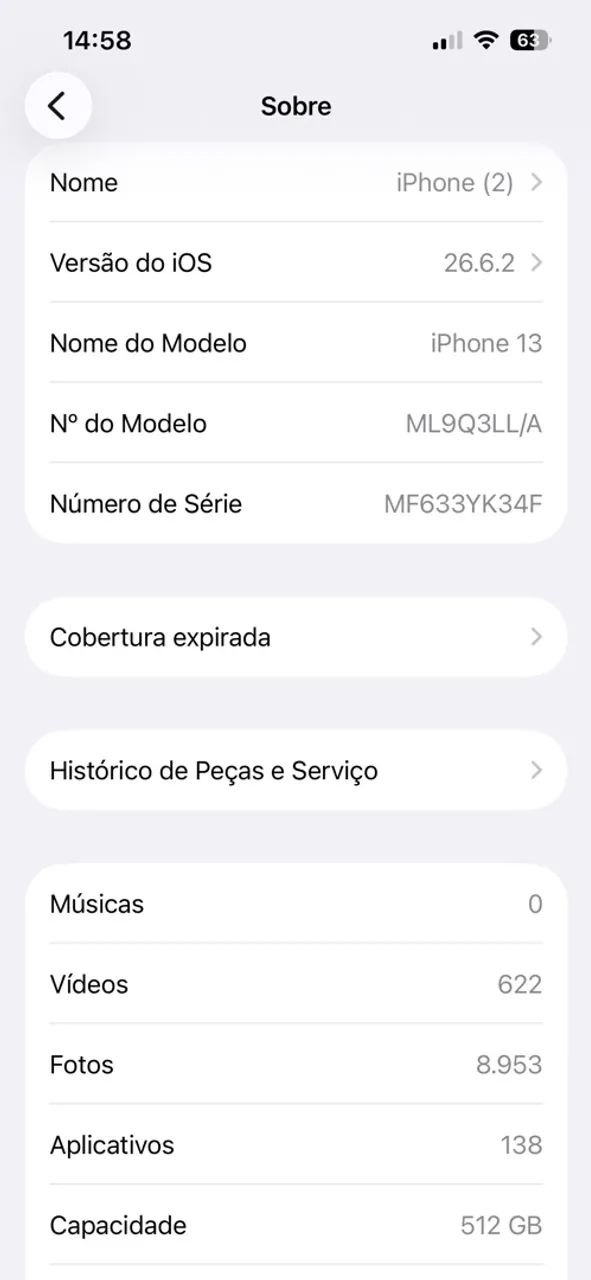 iPhone 13 512 GB R$ 2.500 - Foto 2