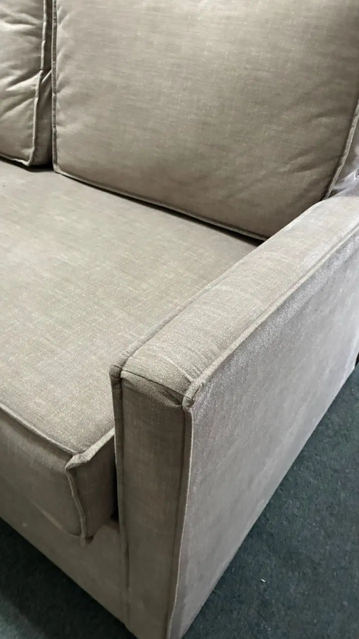 Sofa Cama 2 lugares marrom lindo - Foto 4