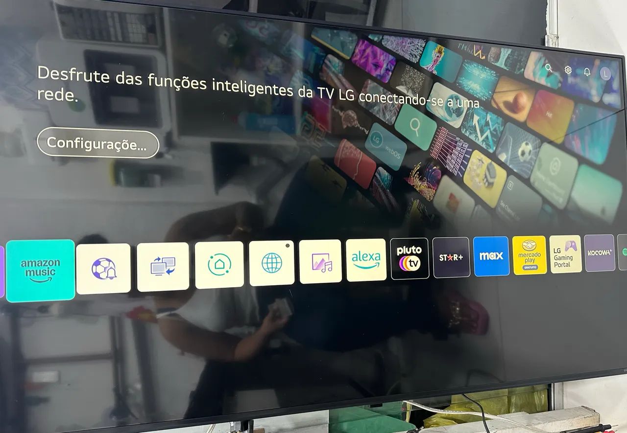 Tv LG smart 50 polegadas semi nova  - Foto 2