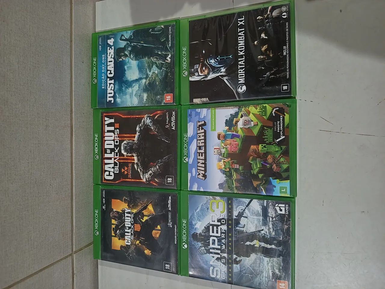 Jogos para Xbox one