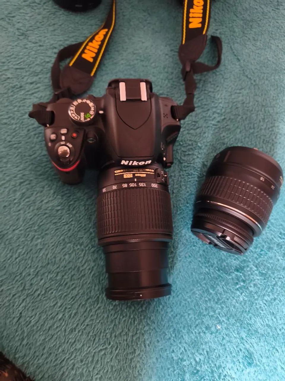 Kit câmera Nikon D3200 com tripé, 2 lentes, bolsa e acessórios  - Foto 5