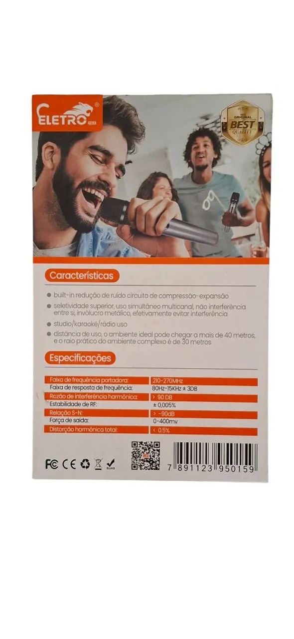 Microfone sem fio - Foto 2