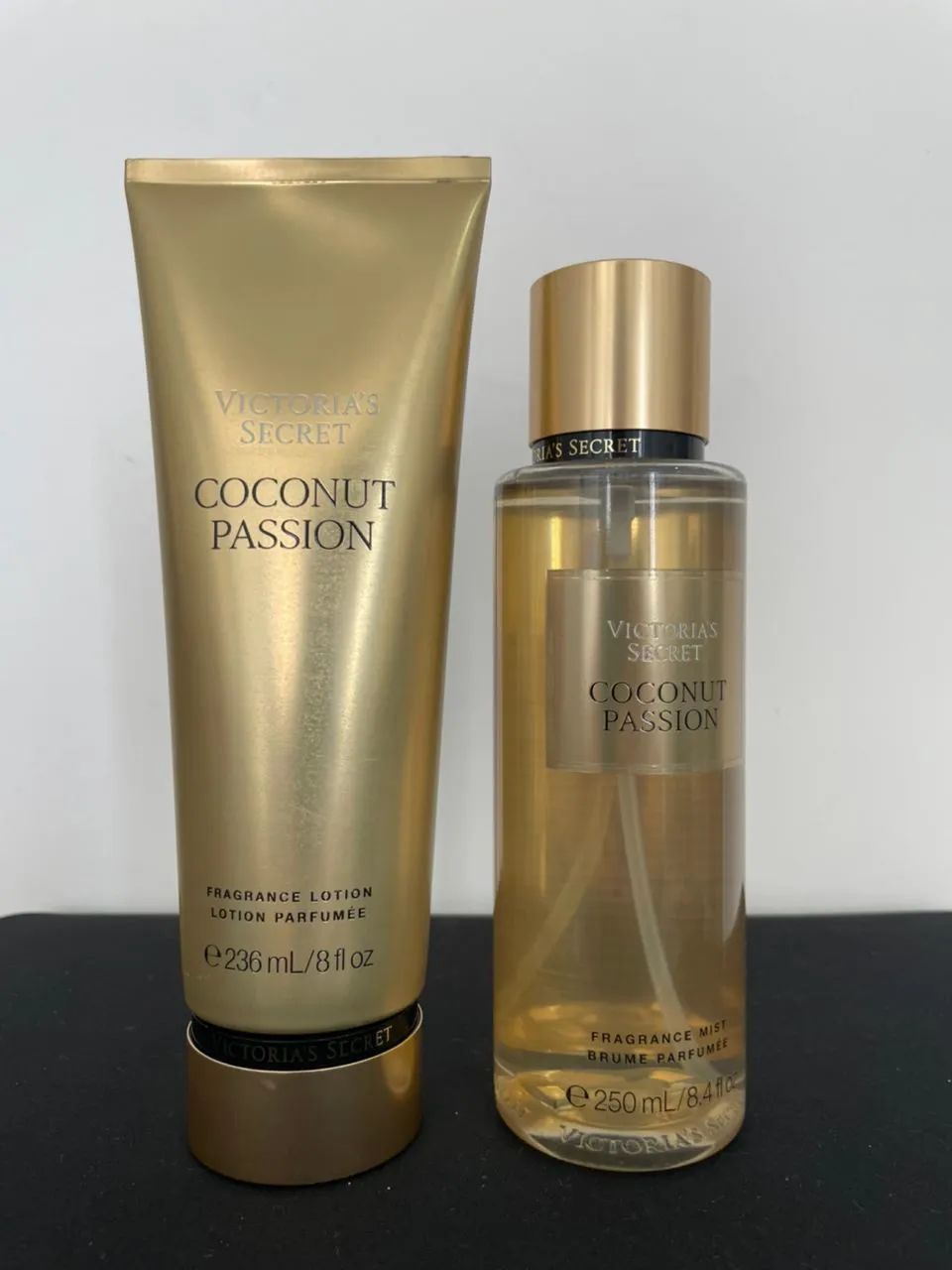Kit Body Splash e Loção Perfumada Victoria's Secret  Coconut Passion