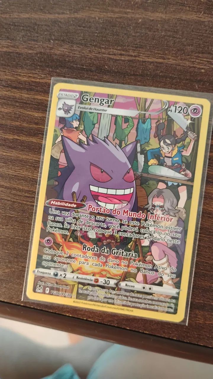 CARTA GENGAR - ORIGEM PERDIDA - NM - Foto 3