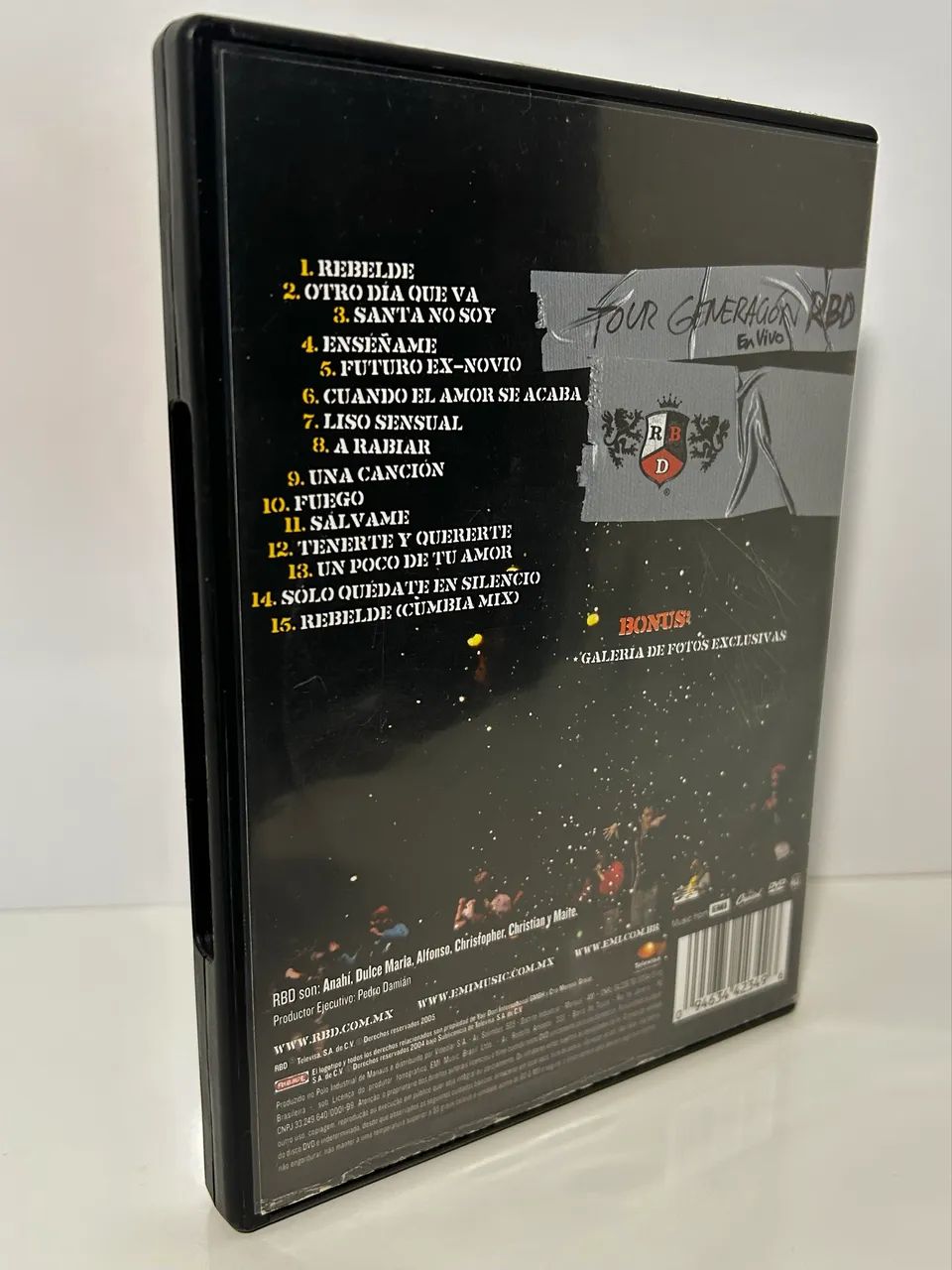 DVD RBD Tour Generación - Foto 2