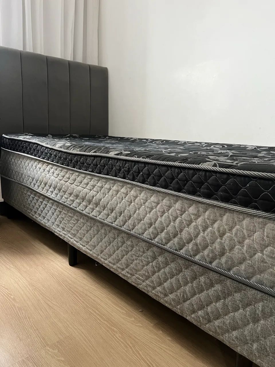 Vendo cama box conjugada solteiro  - Foto 2