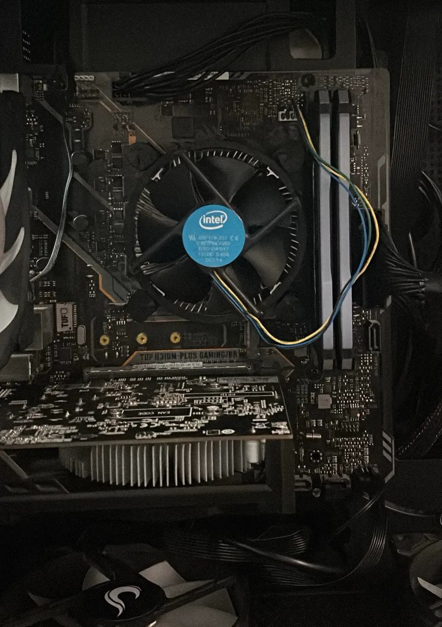 Processador i7-8700 + placa-mãe ASUS TUF H310M-PLUS GAMING + cooler original Intel - Foto 2