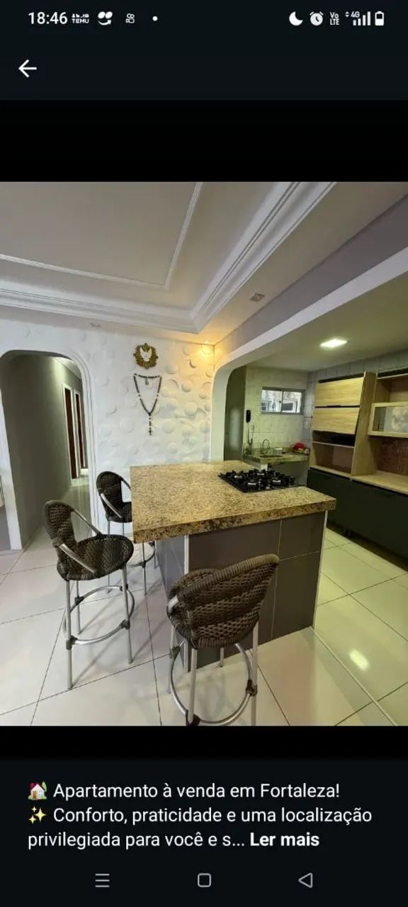 Vendo apartamento na Av Humberto monte 