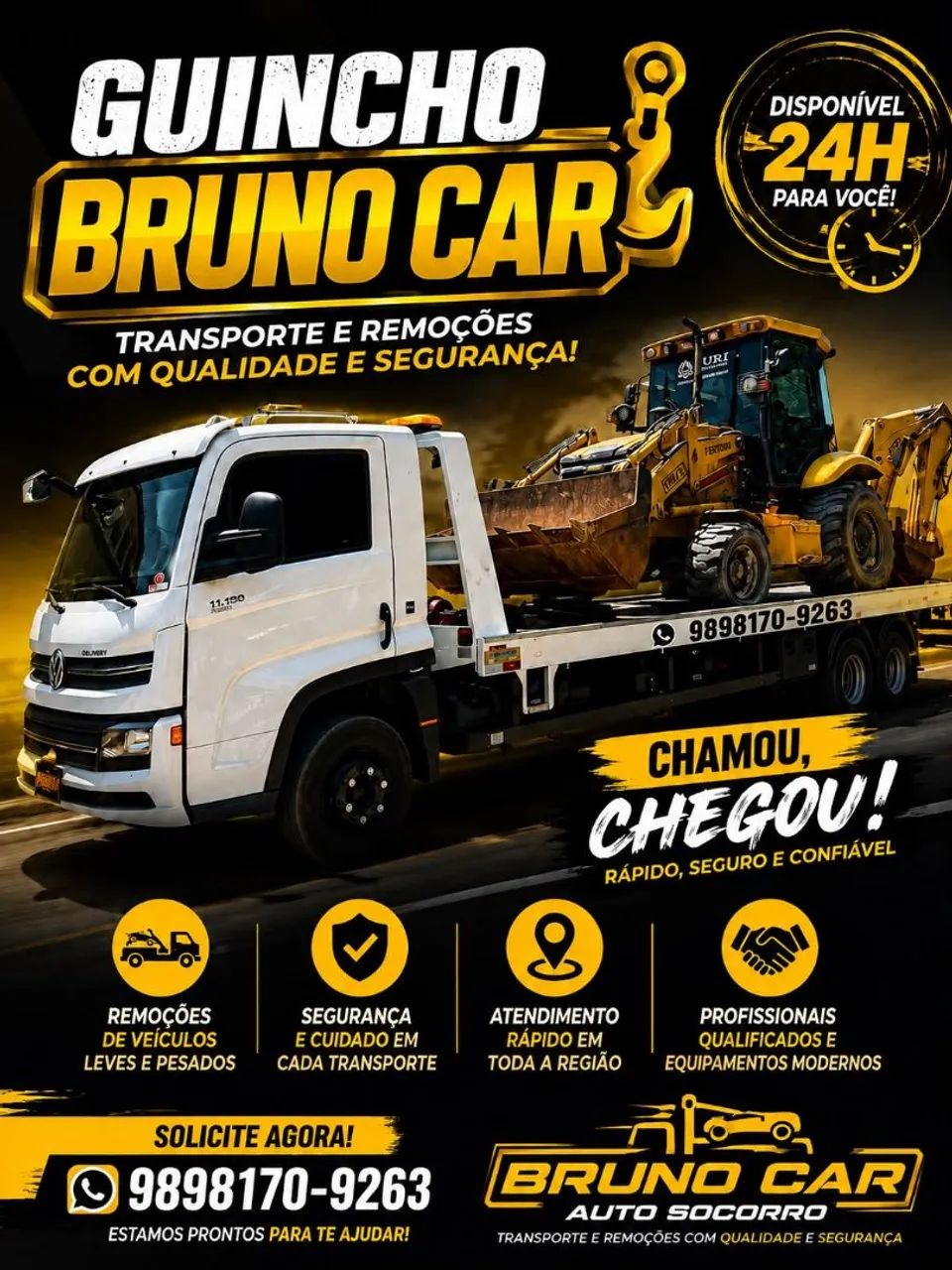 Guincho 24 horas Bruno car 