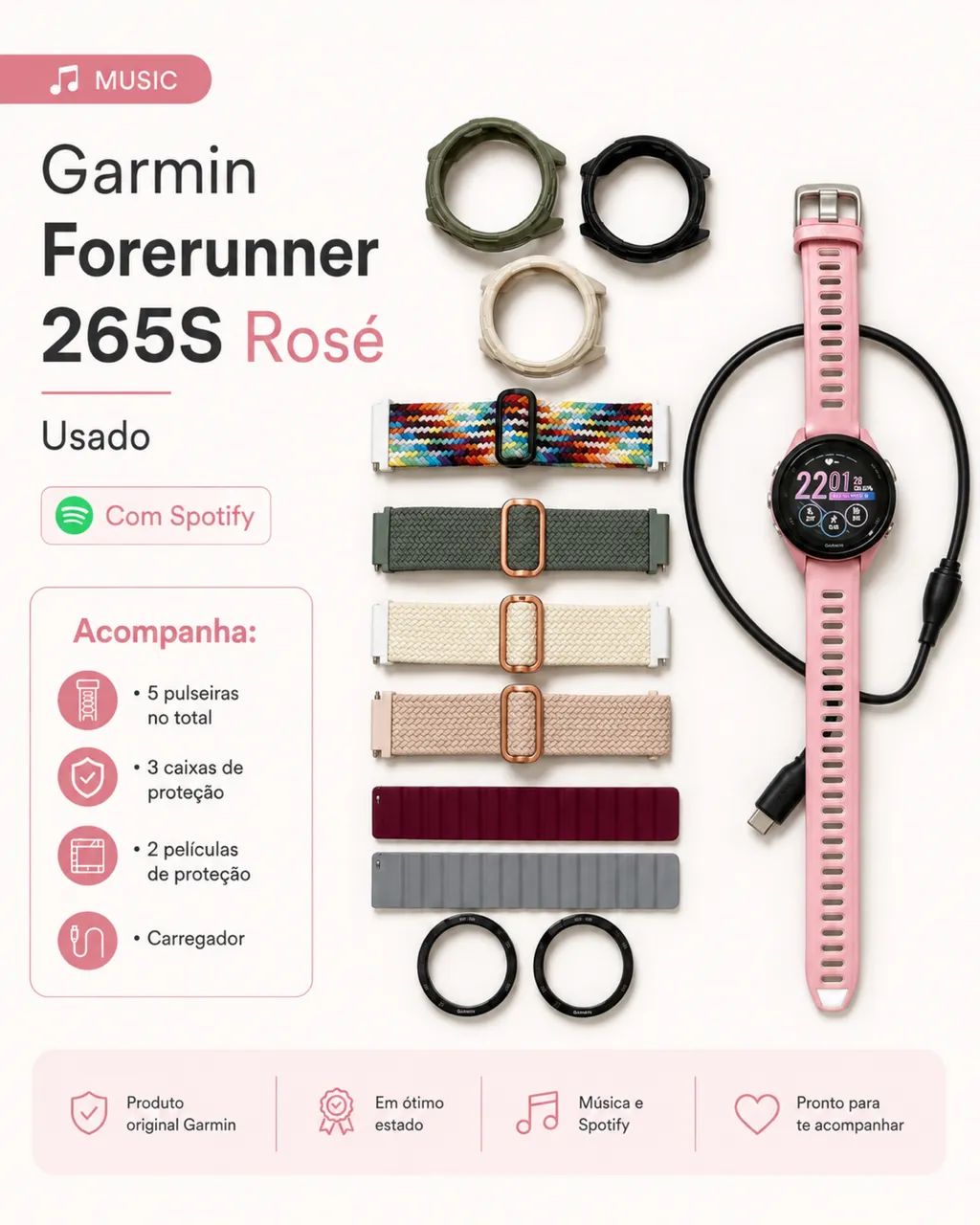 Garmin Foreruner 265S 